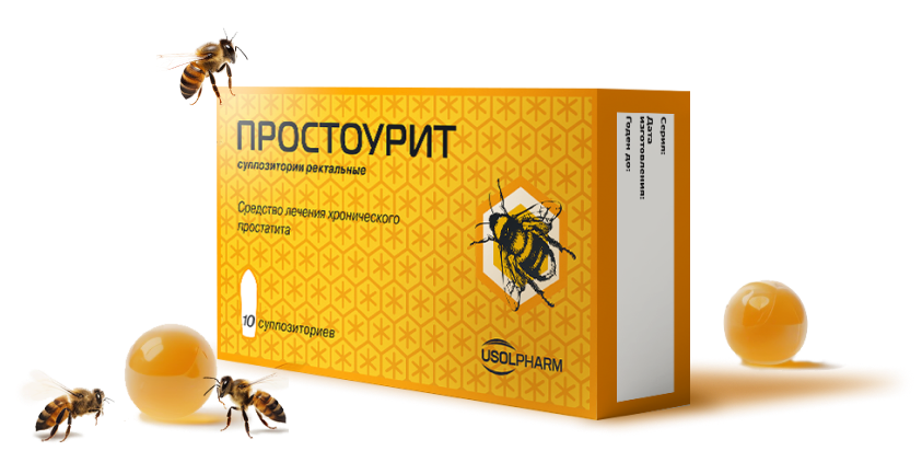 Упаковка Простоурит, пчёлы и природные продукты пчёл